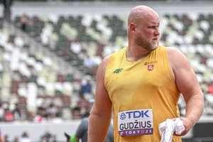 Įspūdingą seriją pasaulio čempionatuose pratęsęs A. Gudžius: „Istorinis momentas Lietuvai“