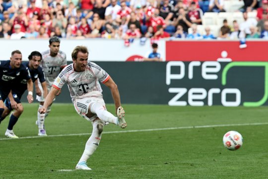 H. Kane'as dar kartą sužaidė įspūdingai – įmušė jau 17-ąjį įvartį Vokietijoje nuo 11 metrų žymos