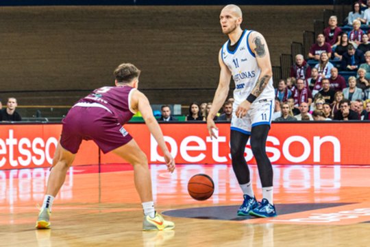 Nuostabusis A. Velička vedė klaipėdiečius į pergalę Panevėžyje