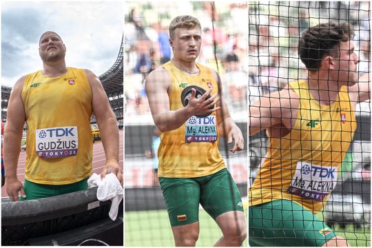 Kas yra kas pasaulio disko metimo sektoriuje: trys lietuviai ir jų varžovai pasaulio pirmenybių finale
