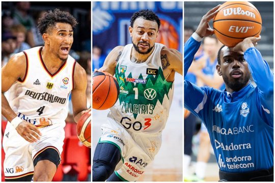 Penkiolika įdomiausių LKL naujokų: kas iš NBA ar elito klubų, o kas atvyko iš universitetų ar NKL