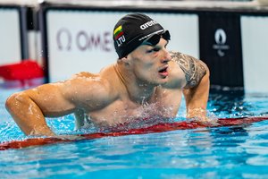 Edgaras Matakas pasaulio žmonių su negalia plaukimo čempionate užėmė šeštąją vietą