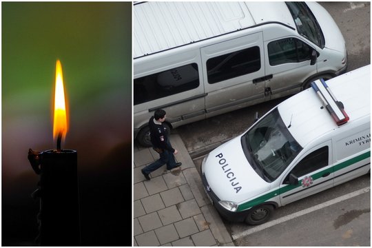 Sūnėno širdis jautė baisią nelaimę: atskubėjusios tarnybos padėjo atidaryti duris, medikai konstatavo mirtį