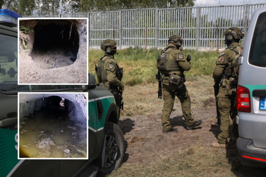 Įspėja dėl naujo pavojaus pasienyje: į Lenkiją bandė patekti išsikasę tunelį