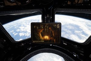 Čiurlionio menas pakilo į kosmosą