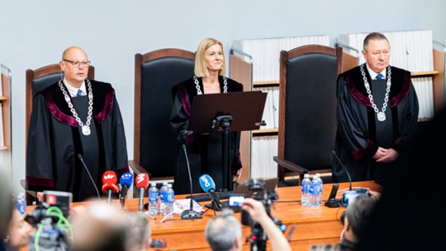 Riaušių prie Seimo byla: teismas paskelbė verdiktą 87 kaltinamiesiems