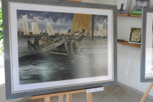 Juodkrantės grožį atradusių dailininkų kūryboje – Kuršių nerijos stichijų šėlsmas