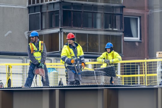 Triskart pavojingiau nei Norvegijoje: Lietuvos statybvietės vis dar labai nesaugios