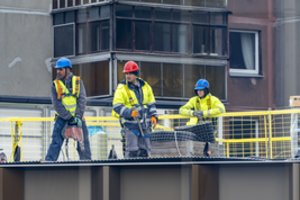 Triskart pavojingiau nei Norvegijoje: Lietuvos statybvietės vis dar labai nesaugios