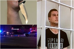 Rezonansinėje žmogžudystės byloje – nuosprendis kauniečiui: auka brutaliai subadyta peiliu prie lošimo namų