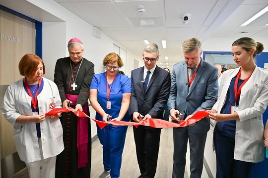 Respublikinėje Panevėžio ligoninėje atvertas rekonstruotas Neurochirurgijos skyrius