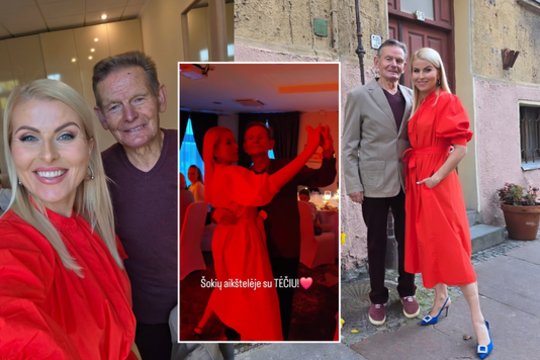 R. Mikelkevičiūtės paviešintas vaizdo įrašas su tėčiu sužavėjo tūkstančius: „Genai daro savo“