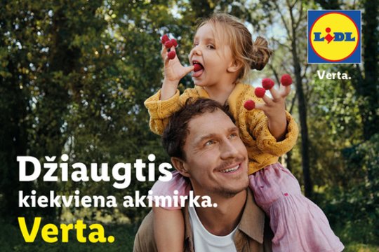 Verta: „Lidl“ stiprina emocinį ryšį su klientais ir atnaujina savo prekės ženklą