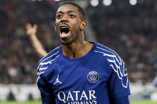 Ousmane'as Dembele išrinktas geriausiu planetos futbolininku