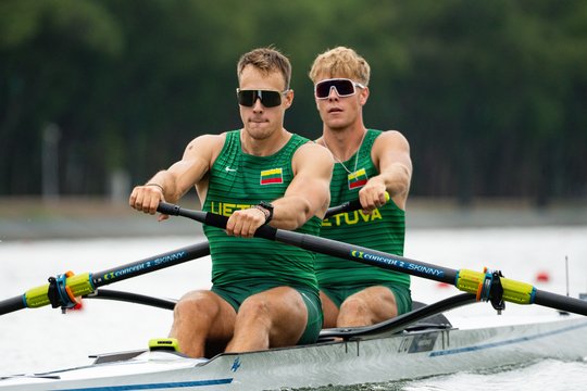 P. Juškevičius ir A. Kelmelis pateko į pasaulio čempionato A finalą