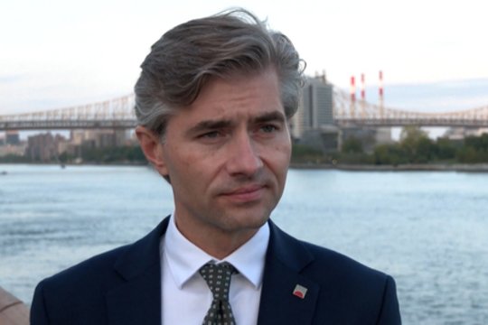 Niujorke viešintis K. Budrys rėžė be užuolankų: tai yra stipriausias atgrasymo būdas