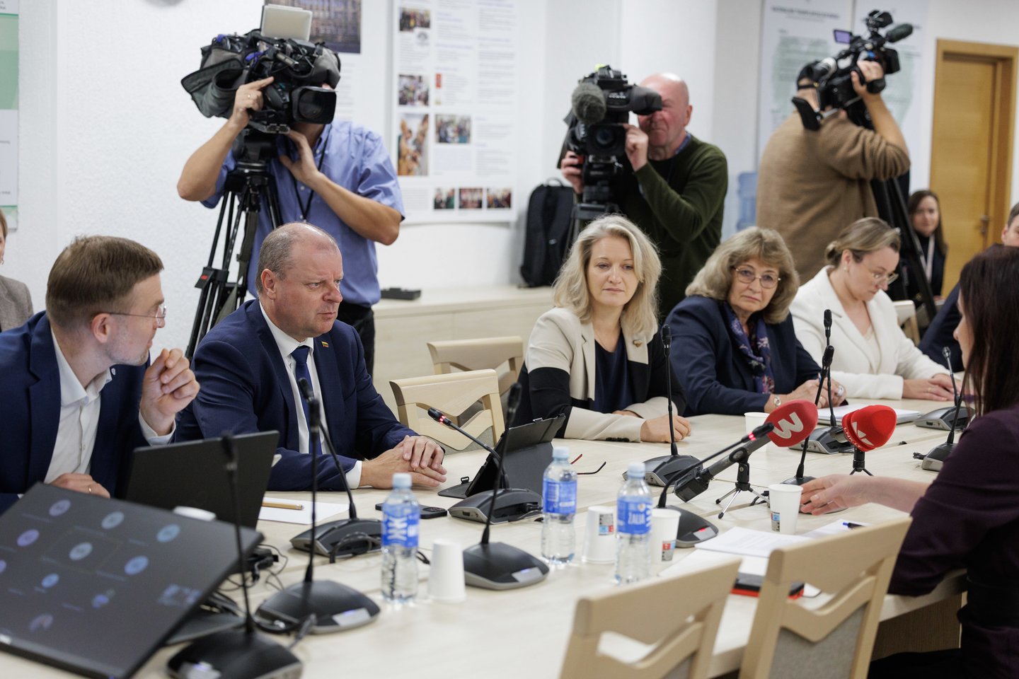 I.Ruginienės ir demokratų susitikimas.<br>V.Skaraičio nuotr.