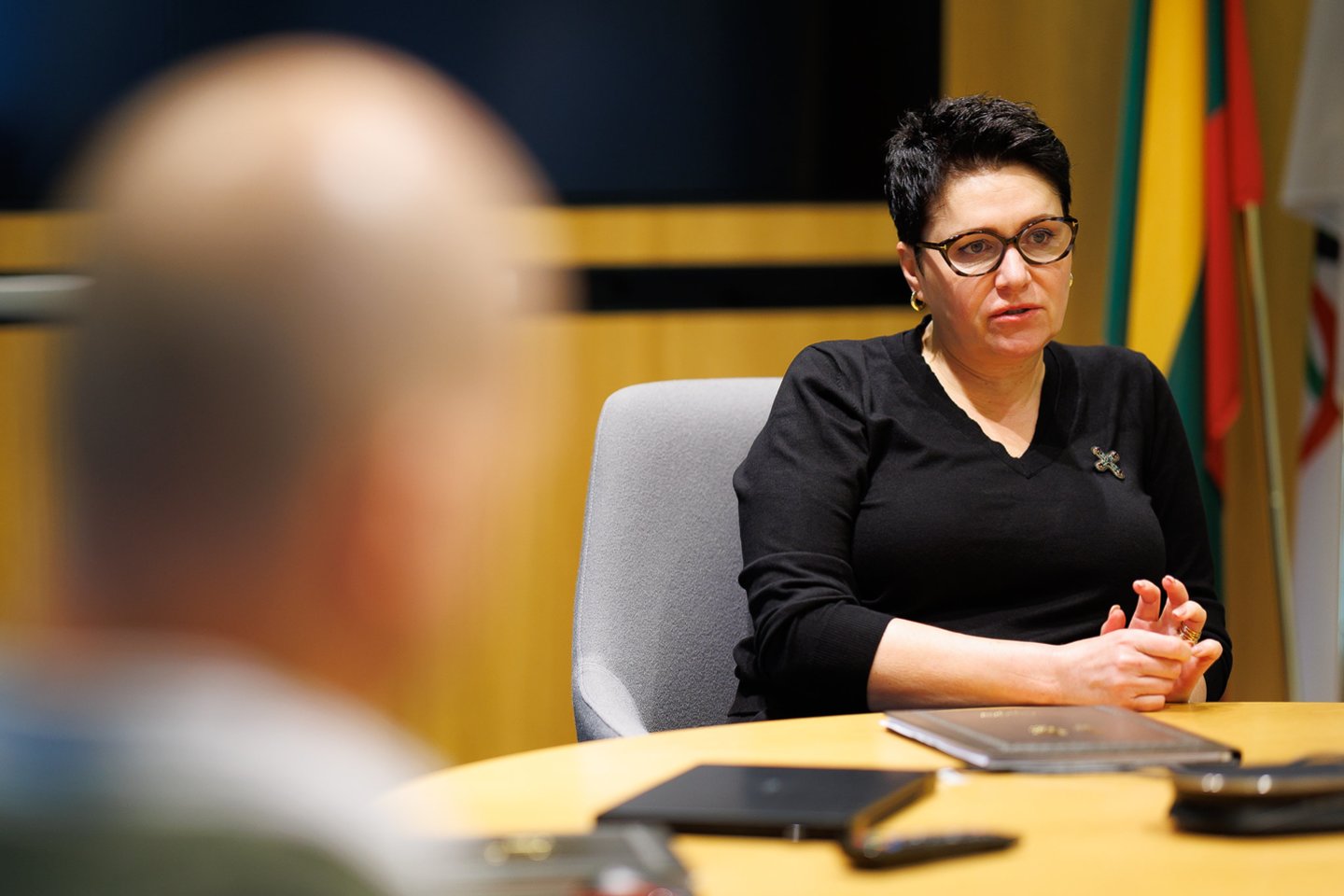 LTOK prezidentė Daina Gudzinevičiūtė <br> E.Žaldario nuotr.