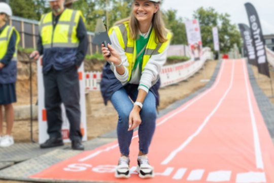 Airinė Palšytė tikisi prieš 2028 m. Los Andželo olimpines žaidynes pasitreniruoti naujame manieže Žirmūnuose