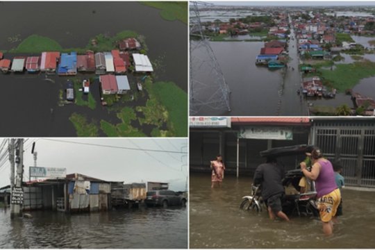 Užfiksuota, kaip supertaifūnas nusiaubė Filipinus: skelbiama – gamtos stichija sparčiai artėja prie Kinijos