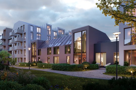 Pačiame Vilniaus centre įspraus 5 daugiabučius: žada, bus išskirtiniai