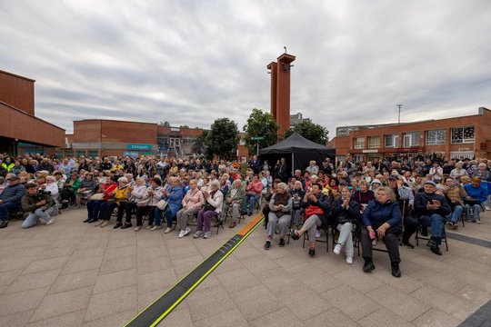 Šeškinė to nepamirš ilgai – atidaryta atnaujinta centrinė rajono aikštė