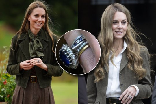 Ant C. Middleton piršto – naujas ir jau penktas žiedas: kokią istoriją jie slepia?