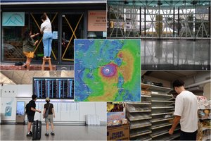 Artėjant stipriausiai šių metų audrai – intensyvus pasiruošimas: paveiks dešimtis milijonų žmonių