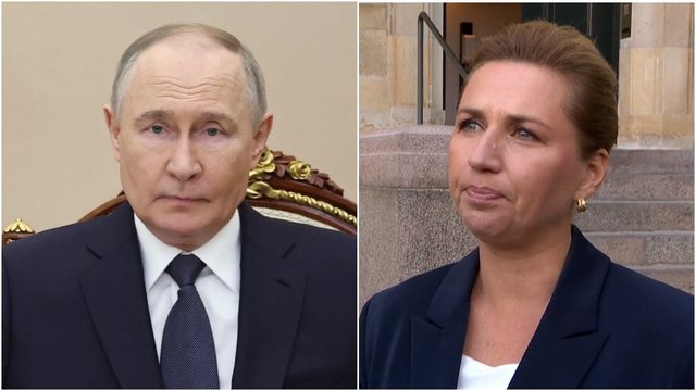 Danija neatmeta, kad už dronų incidento slypi Rusija: prabilo apie didelę sabotažo grėsmę