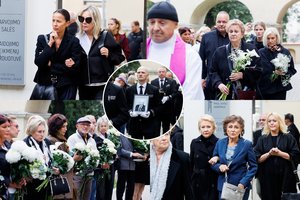 Paskutinis „sudie“ ištartas Rimtautui Vizgirdai: amžinojo poilsio atgulė Antakalnio kapinėse