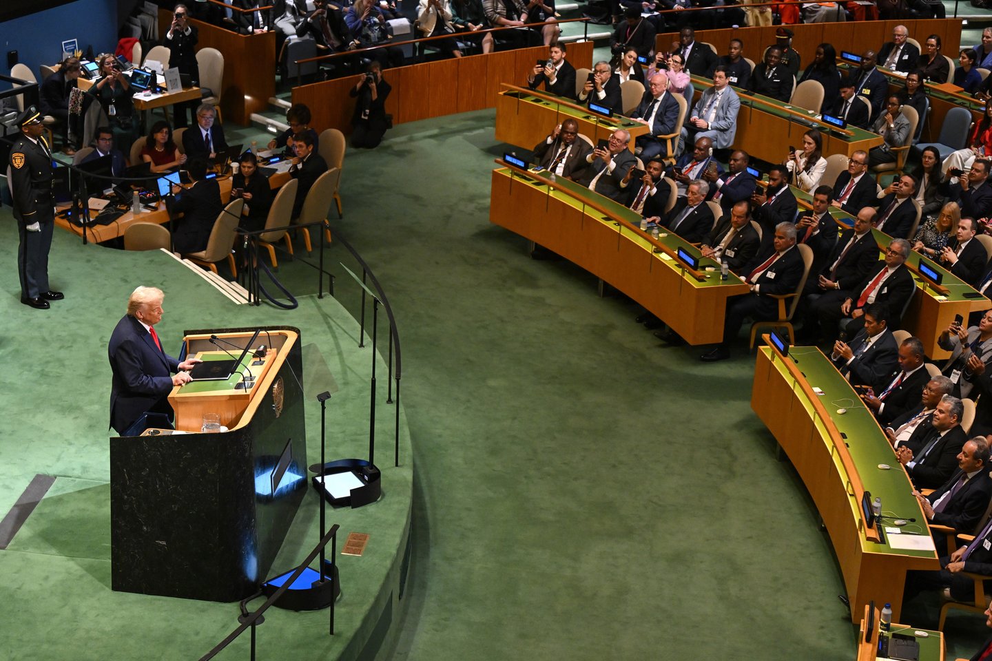 D. Trumpas.<br>EPA-ELTA nuotr.