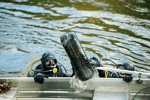 Pasaulinę tvarkymosi dieną pažymėjo įspūdinga akcija: prireikė net ir „Aro“ pagalbos