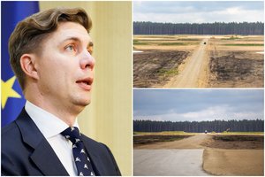 Žiniasklaida: kelią už 6,45 mln. į Rūdninkų poligoną su defektais įrengusioje įmonėje dirbo ir M. Sinkevičius