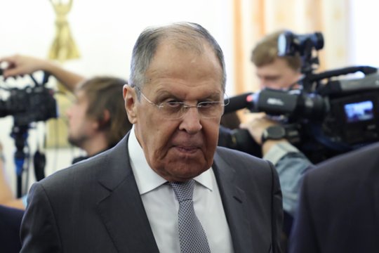 V. Putino patikėtinis S. Lavrovas atvyko į Niujorką