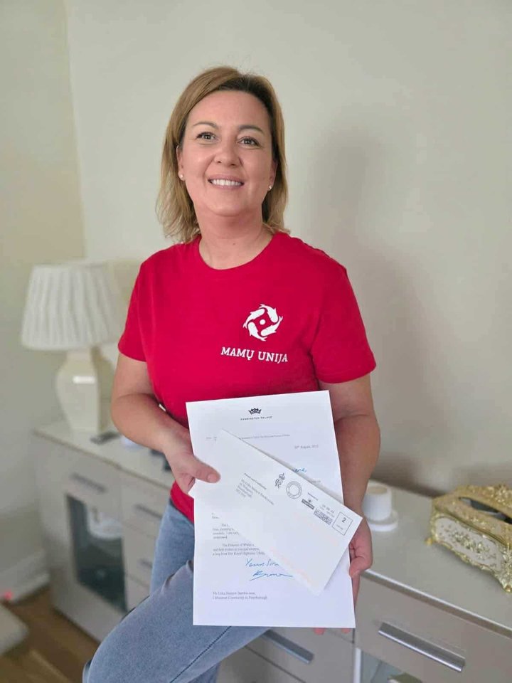 Lietuvių iniciatyvos vėžiu sergantiems vaikams sujaudino net Catherine Middleton. <br> Pr. siuntėjo nuotr.