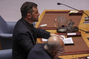 „Be Kinijos V. Putino Rusija – niekas“: visa V. Zelenskio kalba, kurią išgirdo pasaulis