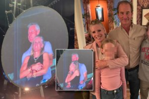 Aiškėja naujos detalės: K. Cabot vyras tame pačiame koncerte buvo su nauja mergina