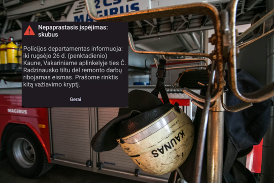 Incidentas ant Lampėdžių tilto: spėjama, kad į aplinką išsiliejo apie 300 litrų dyzelino