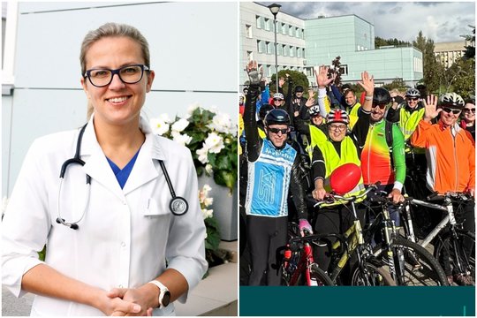 Klaipėdos medikai kviečia į dviračių žygį už sveiką širdį