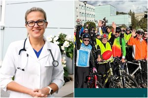 Klaipėdos medikai kviečia į dviračių žygį už sveiką širdį