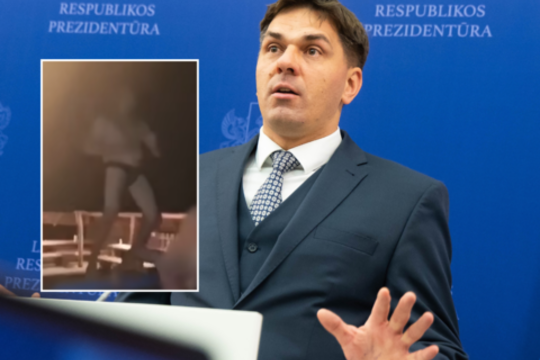 A. Tapinas paviešino vaizdo įrašą, kuriame – pusnuogio kandidato į kultūros ministrus šokis