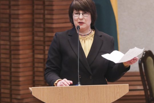 A. Narušytė: palaimindami kultūros ministrą, G. Nausėda ir I. Ruginienė pažemino kultūros bendruomenę