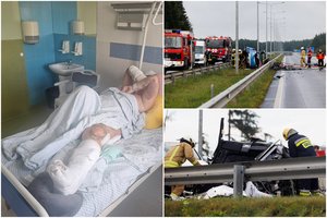 Avariją Molėtų plente išgyvenusi Lolita matė šalia žūstantį savo vyrą: pasidalino, kaip viskas įvyko