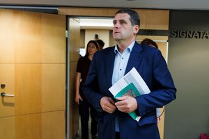 R. Žemaitaitis: aš sveikinu protestą prieš I. Adomavičių