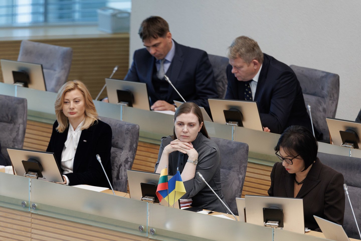 Vyriausybės programos tvirtinimas.<br>V.Skaraičio nuotr.