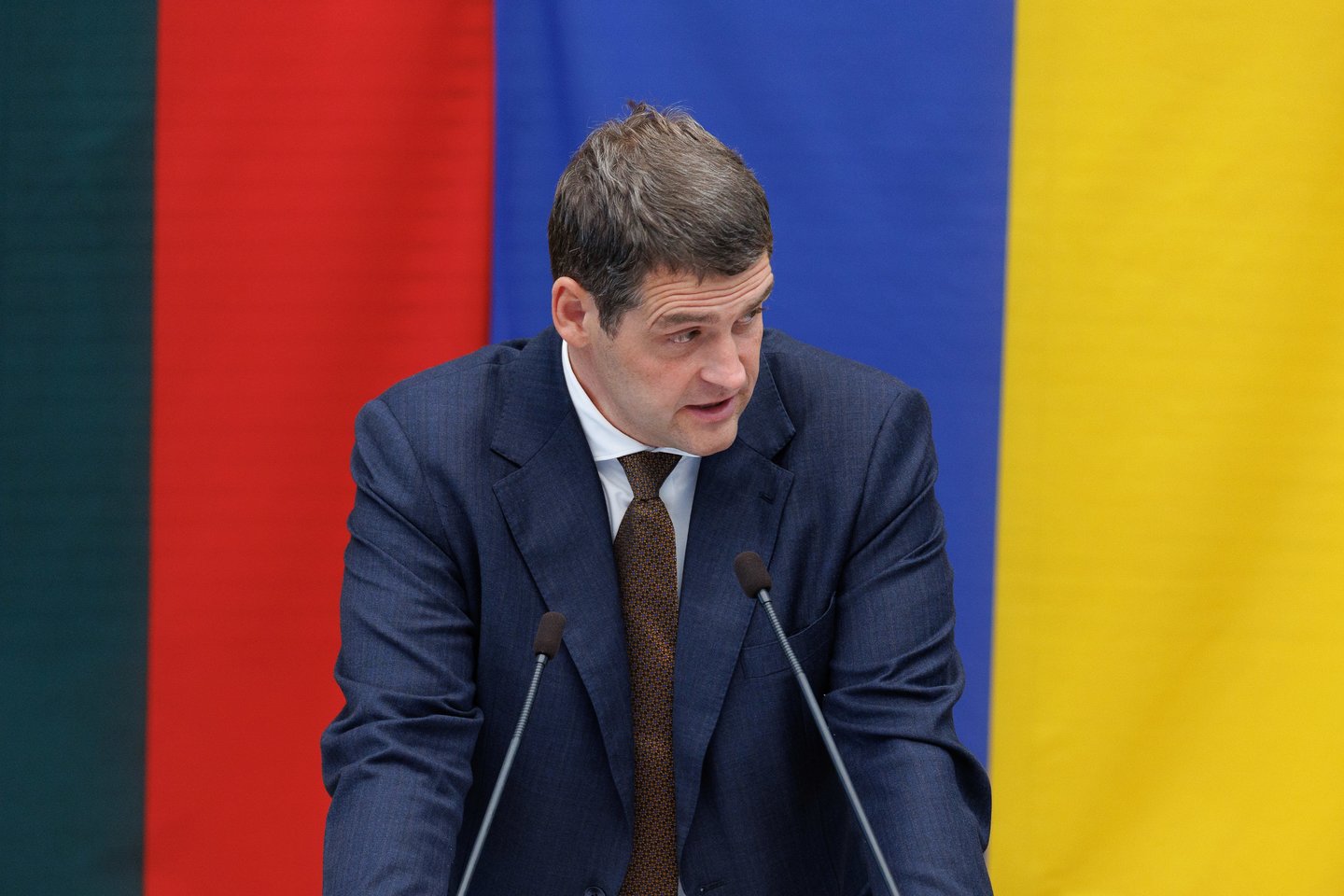 Vyriausybės programos tvirtinimas.<br>V.Skaraičio nuotr.