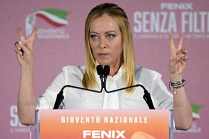 Po atakos prieš į Gazą plaukiančią flotilę – G. Meloni ironija: „Ar turime skelbti karą Izraeliui?“