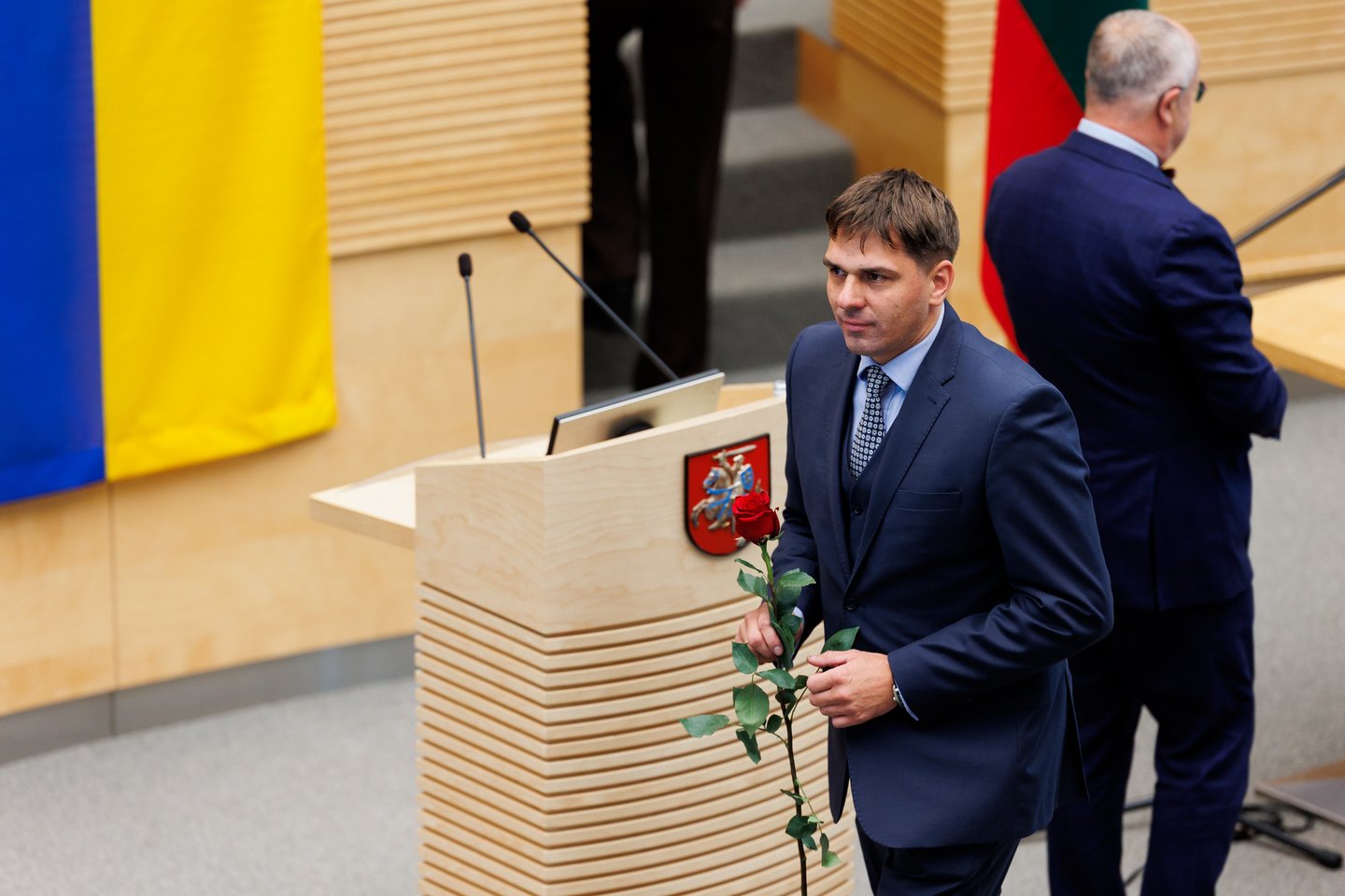 Vyriausybės programos tvirtinimas.<br> T.Bauro nuotr.