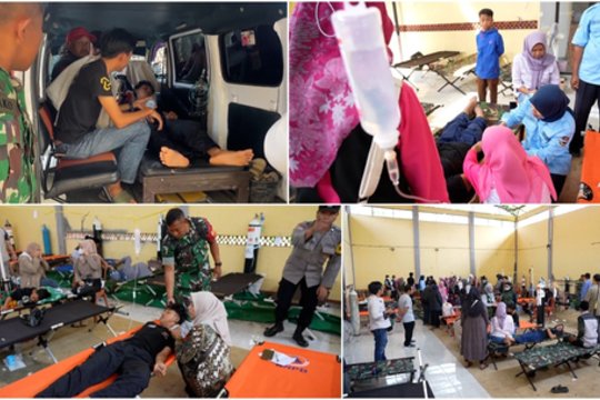 Rekordinis apsinuodijimo maistu protrūkis: Indonezijoje per savaitę susirgo daugiau nei 1000 vaikų 