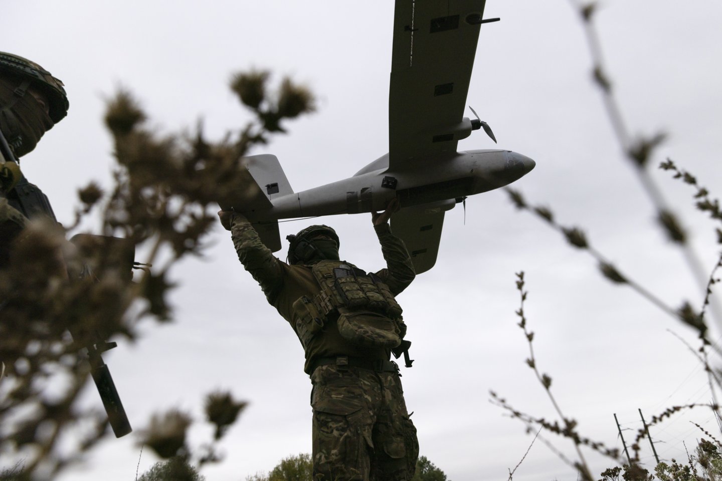 Karas Ukrainoje.<br>EPA-ELTA nuotr.